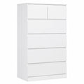 Armoire, avec rangement, avec tiroirs, coloris blanc, pour la chambre
