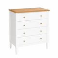 Commode, coloris blanc, pour la chambre ou le salon