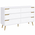 Commode, avec tiroirs, coloris blanc, pour la chambre ou le salon