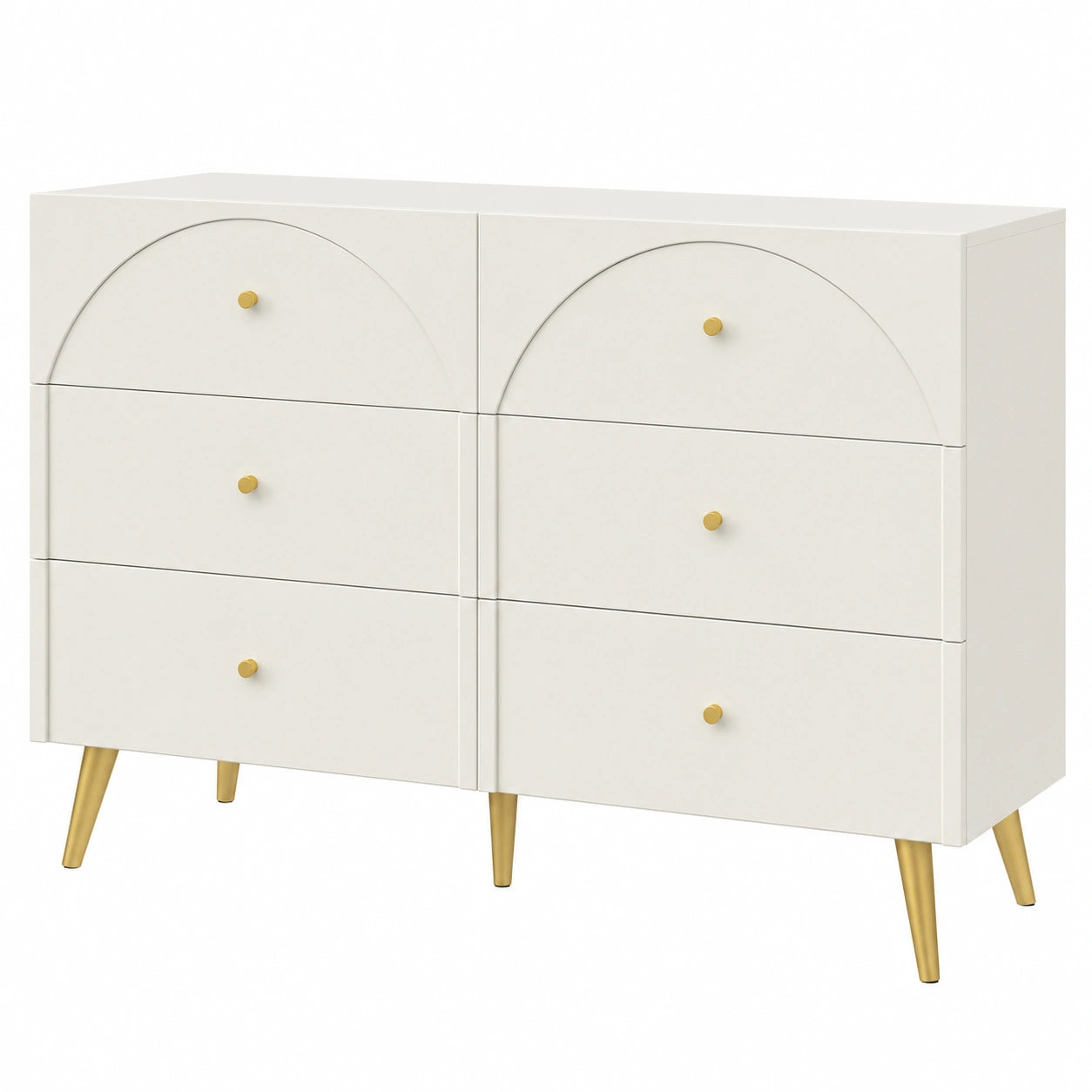 Armoire, avec rangement, avec tiroirs, coloris crème, pour la chambre
