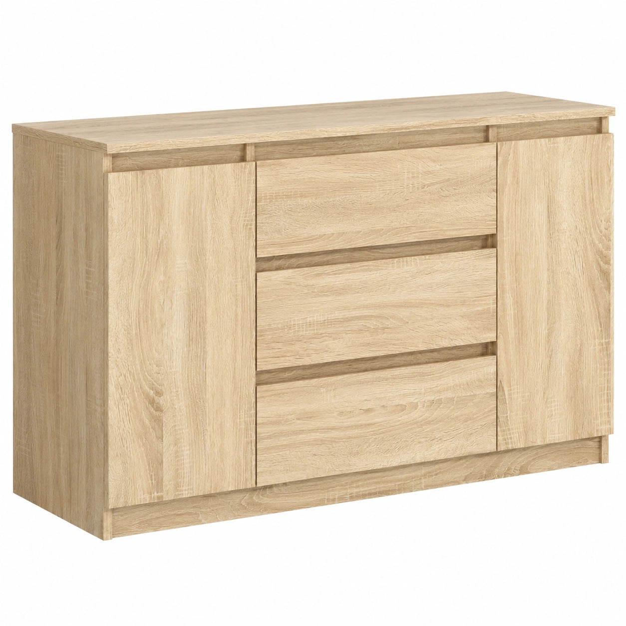Commode, en chêne, avec tiroirs, avec portes, pour la chambre ou le salon