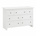 Commode, avec rangement, avec tiroirs, coloris blanc, pour la chambre ou le salon