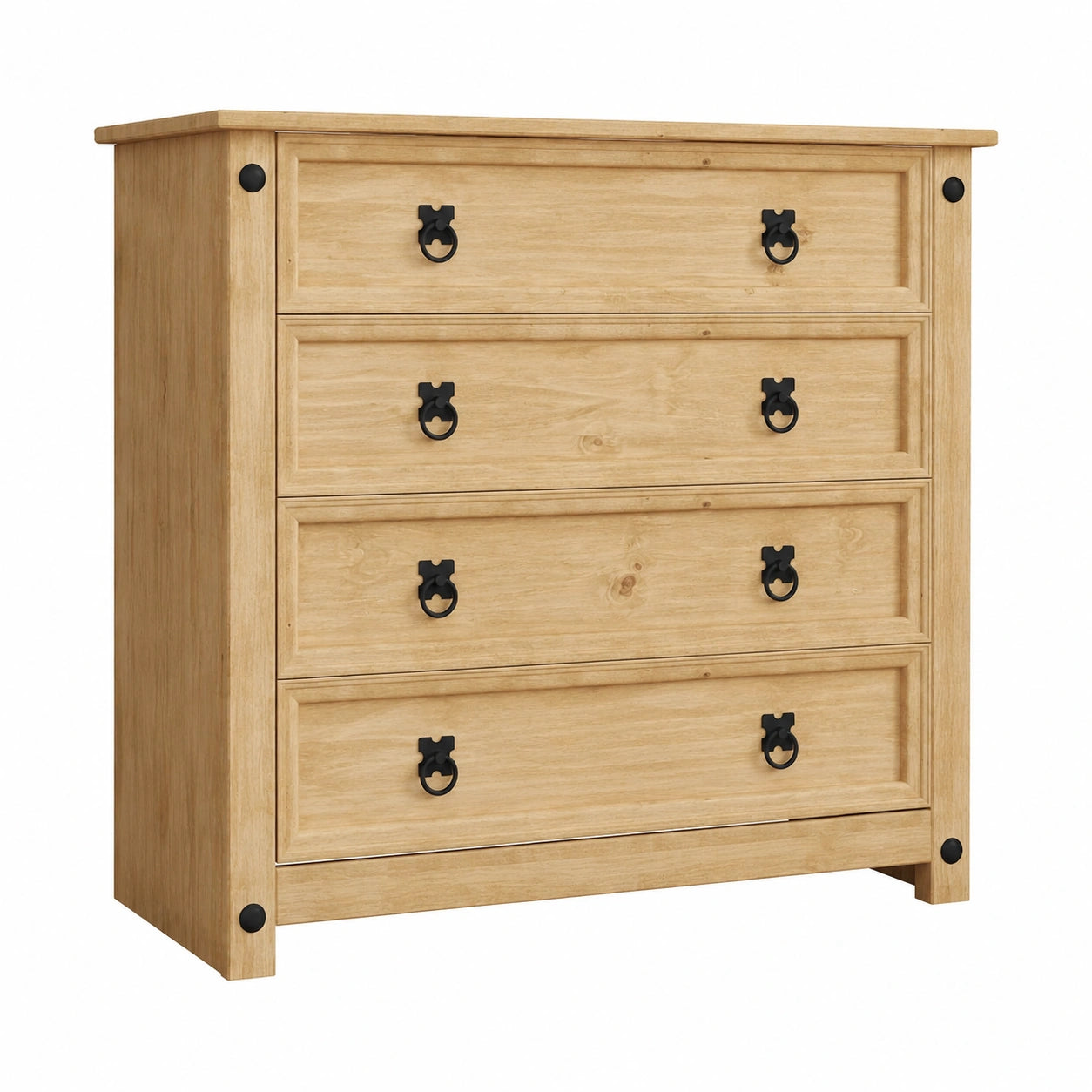 Commode, avec tiroirs, coloris beige, pour la chambre ou le salon