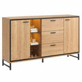 Commode, avec tiroirs, avec portes, coloris naturel, pour la chambre ou le salon
