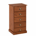 Commode, avec tiroirs, coloris brun, pour la chambre ou le salon